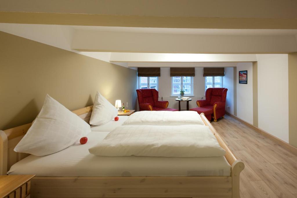 Schlaf-Gut Appartments เควดลินบวร์ก ห้อง รูปภาพ