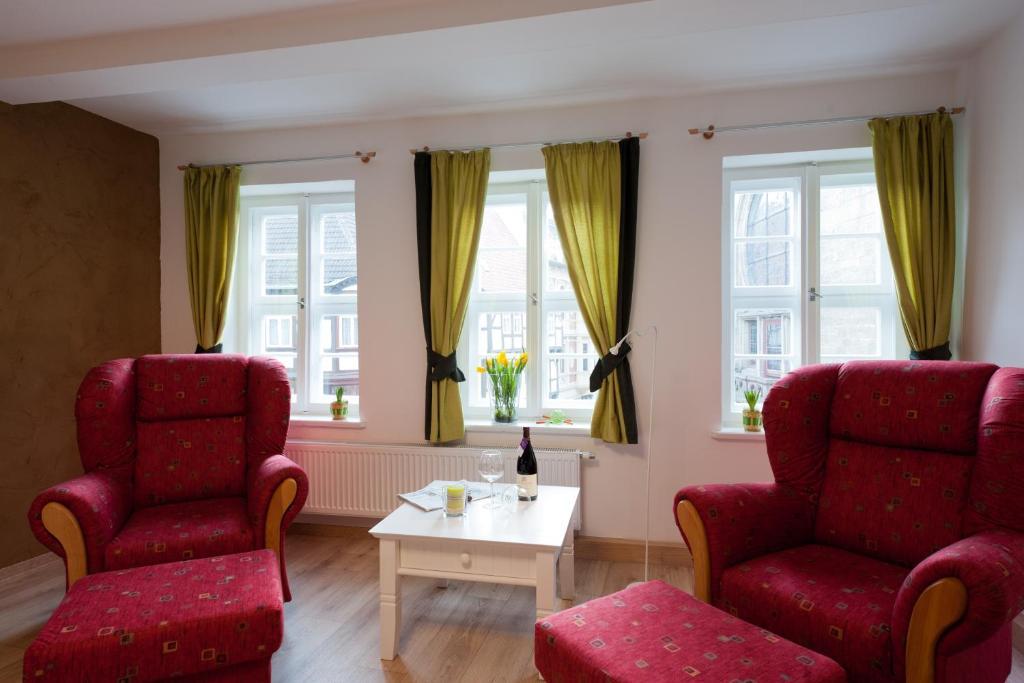 Schlaf-Gut Appartments เควดลินบวร์ก ห้อง รูปภาพ